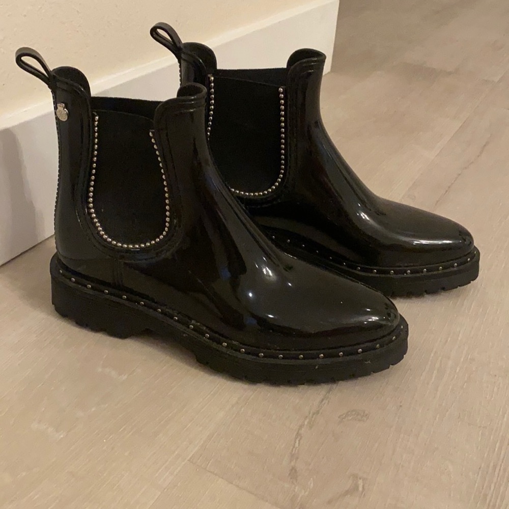 Lemon Jelly Combat Boots